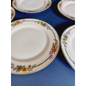 5 vintage Limoges plates - porcelain side plates marked LIMOGES FRANCE Joseph Soret Le Havre RAYNAUD & Cie France with gold rim and flowers
Seller details