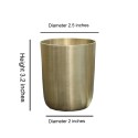 Pure Bronze Ayurveda Dinner Set 6pcs Broze Gold Tumbler Bowl Spoon Glass And Platter
Seller details