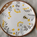 Handmade Ceramic plate with a bee, Pottery Dinnerware, Artisan Dishes, Collectible gift plate gift, Dinner Plate, Osoka Art ceramics
Seller details