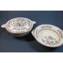 Newhall Hanley Staffordshire, serving dishes with the “Indian Tree” motif, England circa 1940