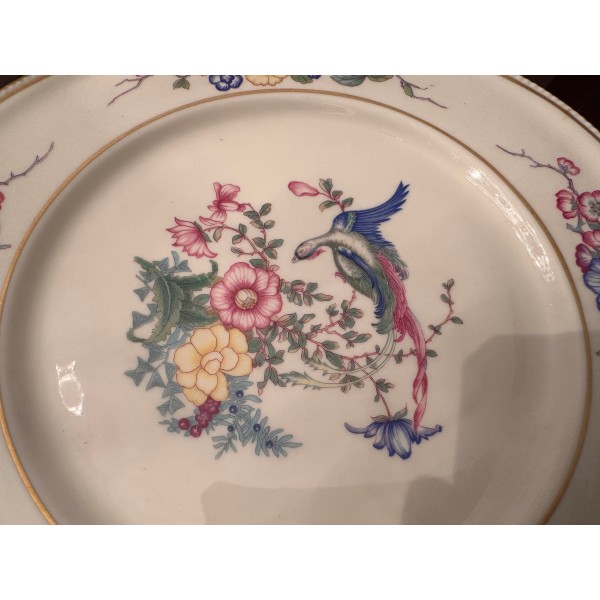 2 Dinner Plates Castleton China Phoenix. Excellent Condition!