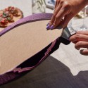 Ramadan Placemats (Set of 4), Ramadan Mubarak Table Mat, Islamic Calligraphy Underplate, Round Dining Mat, Eid Home Tableware Dining Decor