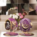 Ramadan Placemats (Set of 4), Ramadan Mubarak Table Mat, Islamic Calligraphy Underplate, Round Dining Mat, Eid Home Tableware Dining Decor