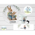 Peter Rabbit Personalized Plate Set, Cup, Bowl, Melamine Plate Set, Christmas Gift, Easter Gift, Birthday Gift, First Birthday, Baby Shower
Seller details