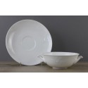 Villeroy & Boch Fiori weiss weiß Suppentasse Tasse mit Unterteller Untere
Seller details