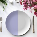 Mother's Day, Periwinkle Color Block Plate 1/2, Gift for Mom, Personalised Plate,  gift for wife, gift for daughter, Birthday, Mother's day