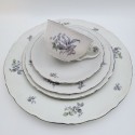 Vintage Floral Dishes, Bohemian China Wildflower Pattern, Made in Czechoslovakia, Sold Individually, Affordable Dishes for Showers/Weddings