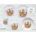 Noah's Ark Children's Plate set, Noah's Ark Personalized Plate, Cup, Melamine Plate, Baptism Gift, Birthday Gift, First Birthday, Baby Gift
Seller details