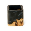 Resin & Wood kitchen utensil holder. Modern kitchen accessories. Unique New home gift for her: wife, mom, nana