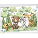 Personalized Children's Placemat, Woodland Animals Personalized Placemat, Toddler Gift, Personalized Gift, Girl Gift, Boy Gift, Bear, Deer
Seller details