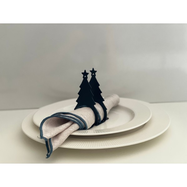 Napkin Rings for Dining table, Napkin rings metal, Christmas Trees, Napkin ring gold, Napkin ring Christmas, Christmas napkin rings,