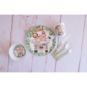 Safari Children's Dinnerware | Dinner Set | Personalised | Melamine | Dinnerware Separates also available!