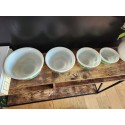 Anchor Hocking Ivy Mixing Bowl Set Of 4