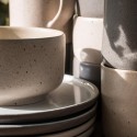 Brunch set mixed - granite gray & cappuccino beige, earthenware, plate, cup, bowl, handmade
Seller details