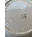 Luneville earthenware soup plates from 1890