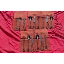 Hand Forged Medieval Cutlery Set with Suede Pouch- Historical Elegance for Your Table. Set of 5
Seller details