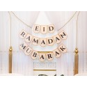 Personalized Ramadan Eid Living Dining Room Set | Ramadan Eid Gift | Ramadan Banner Runner Calendar Table Decor Cutlery Holder Napkin Ring