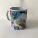 Coffee mug with handle, cheerful, colorful, abstract design, dishwasher safe, limited edition
Seller details