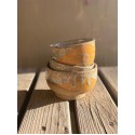 Set of three Ceramic Bowls Buttercup yellow