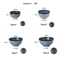 Traditional Japanese Ceramic Bowls and Plates with Ripples of the Azure Sea and artisanal handmade
Seller details