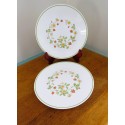 SELECTION of STRAWBERRY SUNDAE Dinnerware, Vintage Corelle
