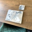 Grey and Silver Placemats Set - Resin Art Table Mats
Seller details
