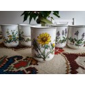 Villeroy & Boch Botanica mug, old series, vintage tableware, floral pattern, country house style