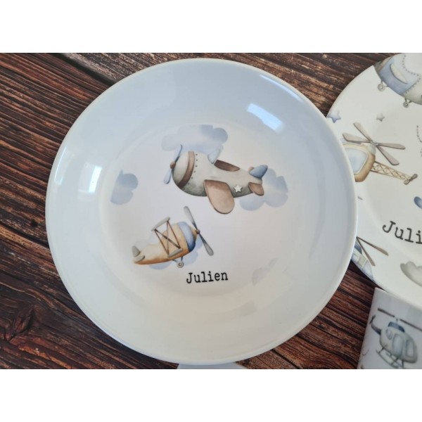 Airplane Children's Plate set, Airplane Personalized Plate, Cup, Melamine Plate, Birthday Gift, First Birthday, Baby Gift, Boy Gift
Seller details