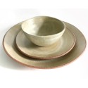 Pottery Place Setting.  MADE TO ORDER. Hand-built Stoneware Pottery Mix and Match Tableware. Wedding Registry Dinnerware Dishes
Seller details