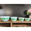 Anchor Hocking Ivy Mixing Bowl Set Of 4