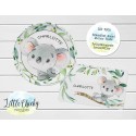 Koala Children's Plate set, Watercolor Koala Personalized Plate, Cup, Melamine Plate, Birthday Gift, First Birthday, Baby Gift, Boy, Girl
Seller details