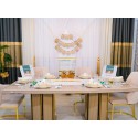 Personalized Ramadan Eid Living Dining Room Set | Ramadan Eid Gift | Ramadan Banner Runner Calendar Table Decor Cutlery Holder Napkin Ring