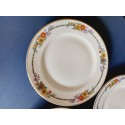 5 vintage Limoges plates - porcelain side plates marked LIMOGES FRANCE Joseph Soret Le Havre RAYNAUD & Cie France with gold rim and flowers
Seller details