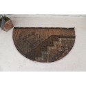 Non Slip Shoe Mat, Outdoor Mat, Personalized Gift, Rug Doormat, 19x24 Half Round Doormat, Semicircle Entrance Doormat, Turkish Doormat,