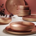 Handmade Organic Glass 18 Piece Dinner Set for 6 Persons
