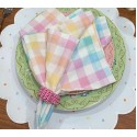 Linen mixed with cotton Napkin , gift candy Linen Napkin special occasions colourful cotton napkins.