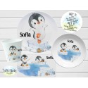 Personalized Children's Plate set,  Cute Penguin Plate Set, Winter, Melamine Plate, Birthday Gift, First Birthday, Baby Gift, Baptism Gift
Seller details