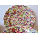 Vintage 40s 50s James Kent Fenton DuBarry Made in England Chintz Floral Du Barry China Dishes Teapot Serving Plates Teacups Bowls Creamer