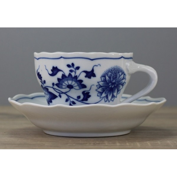 Hutschenreuther Zwiebelmuster Kaffeetasse mit Untertasse / Unterteller Tasse
Seller details