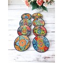 Hand-Painted Talavera Dinnerware Set | 13-Piece Mexican Pottery Collection
