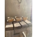 Set of three Ceramic Bowls Buttercup yellow