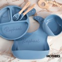 Bespoke Toddler Tableware Set, High-End BPA-Free Silicone Dining Ensemble,Luxury silicone weaning set,Baby Feeding Collection,Baby gift