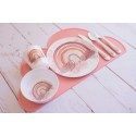 Rainbow Earthy Children's Dinnerware | Dinner Set | Personalised | Melamine | Dinnerware Separates also available!