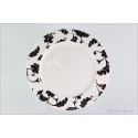 Marks & Spencer - Black Damask - Dinner Plate