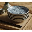 Set of 5 Traditional Japanese Appetizer/ Bread Plates -Classic Floral Arabesque & Scallop Edge - Sometsuke Blue White Tableware Gift Set
Seller details