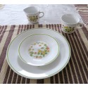 SELECTION of STRAWBERRY SUNDAE Dinnerware, Vintage Corelle