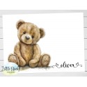 Teddy Bear Children's Plate set, Watercolor Teddy Bear Children's Personalized Melamine Plate Set, Birthday Gift, Baptism Gift
Seller details