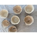 Set Of 6 CUPS AND PLATES Ceramic Cups And Plates Ceramics Handmade Cups and Plates Set Cups with Saucer Tea Cup Sets Fine Art Ceramics