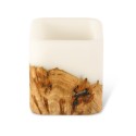 Resin & Wood kitchen utensil holder. Modern kitchen accessories. Unique New home gift for her: wife, mom, nana
