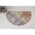 Non Slip Shoe Mat, Outdoor Mat, Personalized Gift, Rug Doormat, 19x24 Half Round Doormat, Semicircle Entrance Doormat, Turkish Doormat,